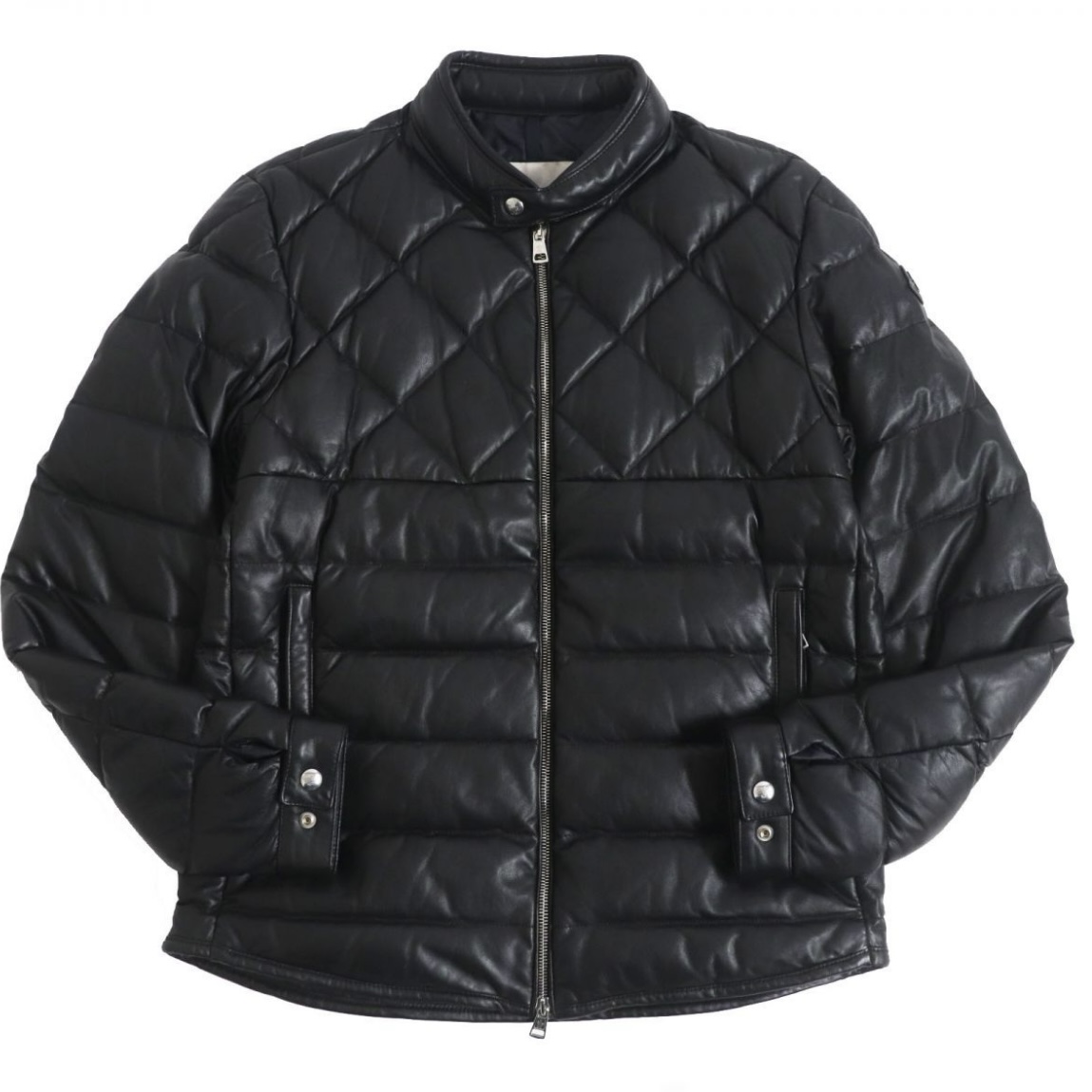 MONCLER ラムレザーダウンジャケット