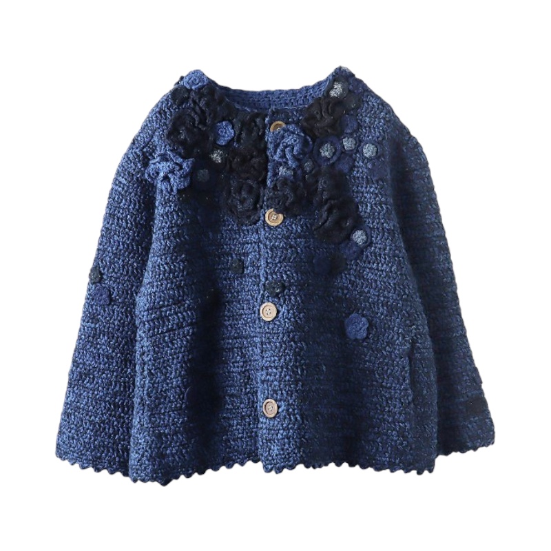 45R クロッシェフラワーのボレロ