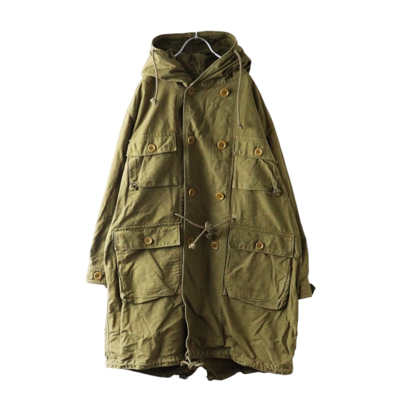 45R 麦サテンのUMiiモッズコート