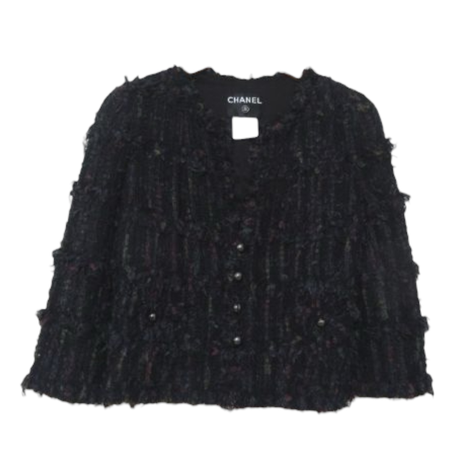 シャネル リボンツイードジャケット