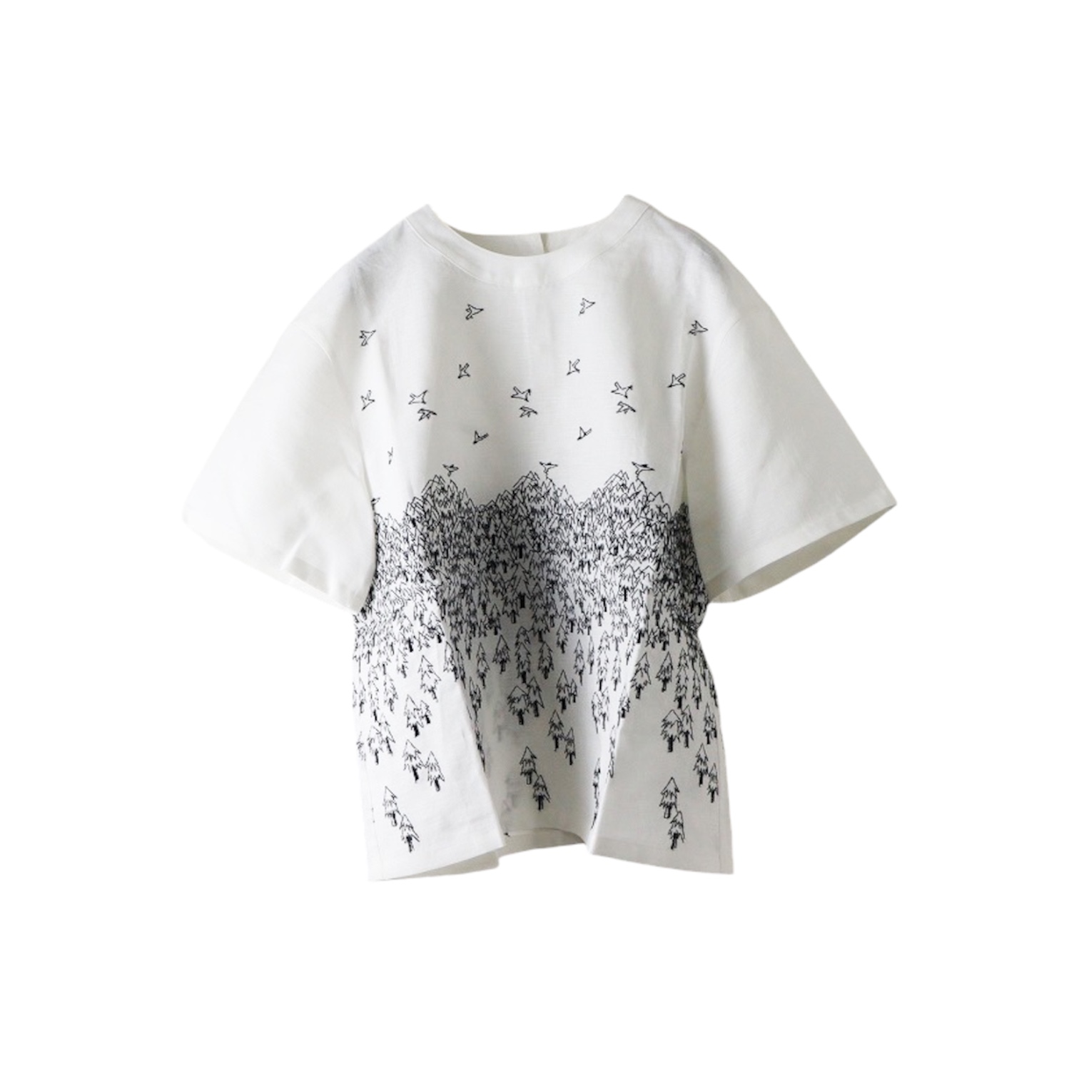 ミナペルホネン forest to bird ブラウス