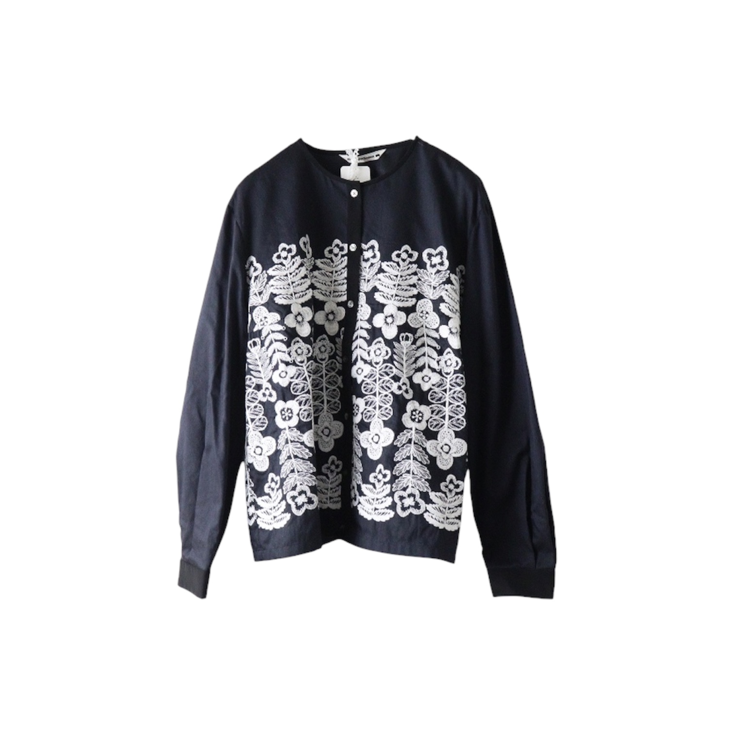 ミナペルホネン swing garden クルーネックブラウス