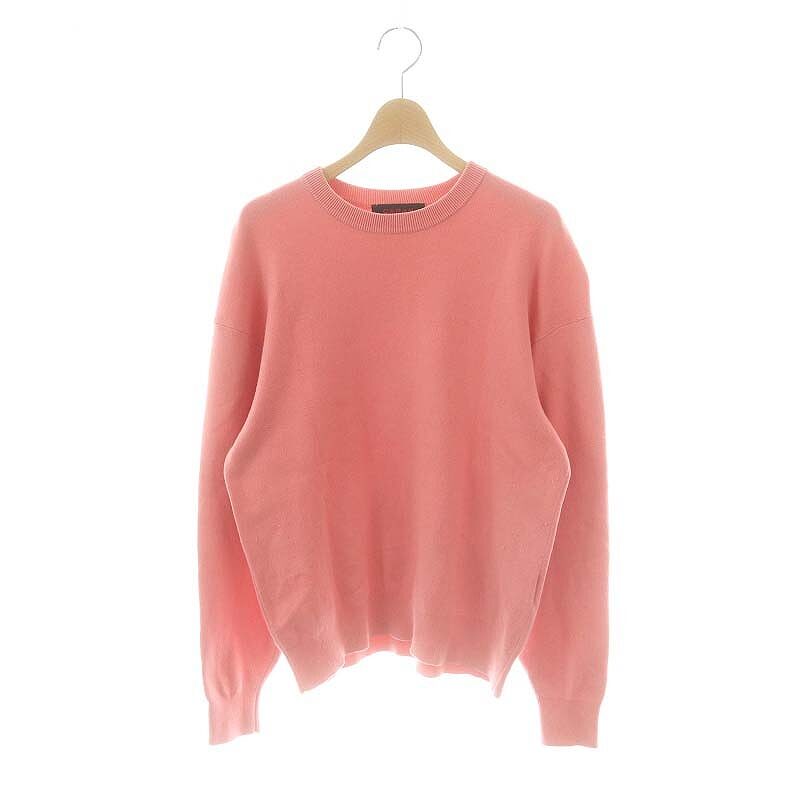 CABaN コットンカシミヤ クルーネックプルオーバー ニット