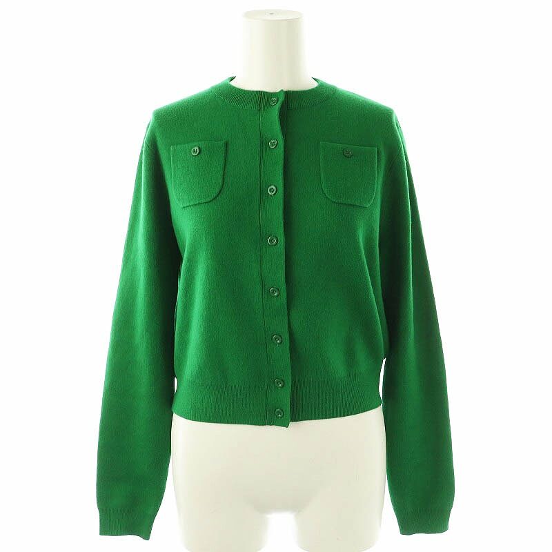 CABaN コットンカシミヤ クルーネックカーディガン