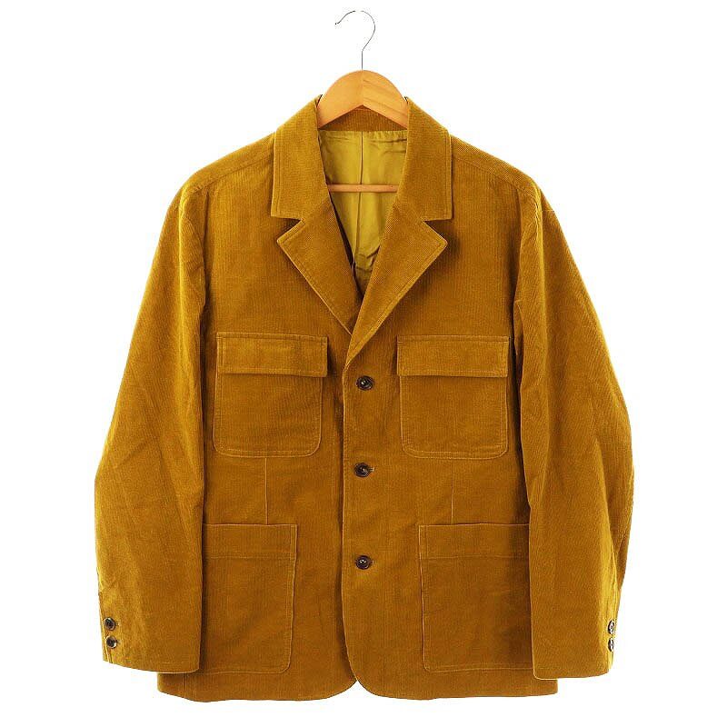 CABaN コットンコーデュロイ 4パッチワークジャケット