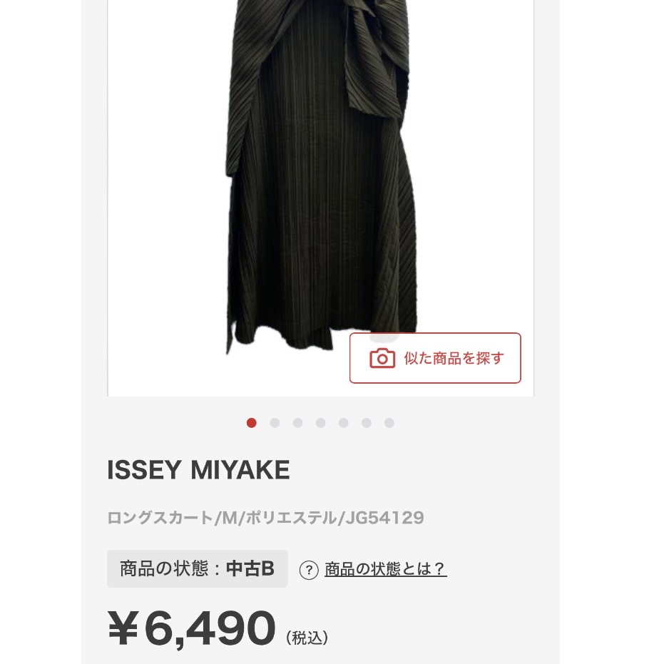 ISSEY MIYAKE セットアップ