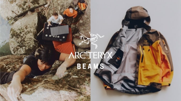 ARC’TERYX × BEAMS 協業25周年のメインビジュアル
