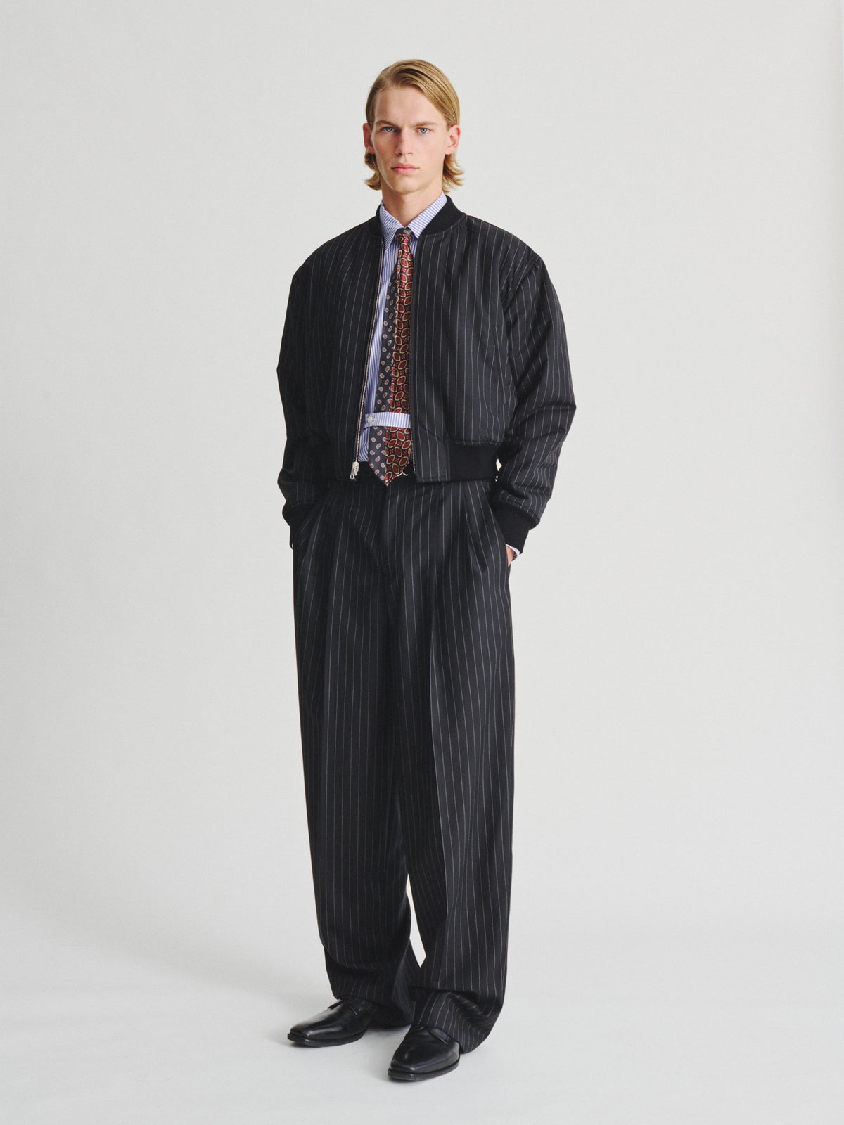 KRIS VAN ASSCHE Bomber Jacket 01